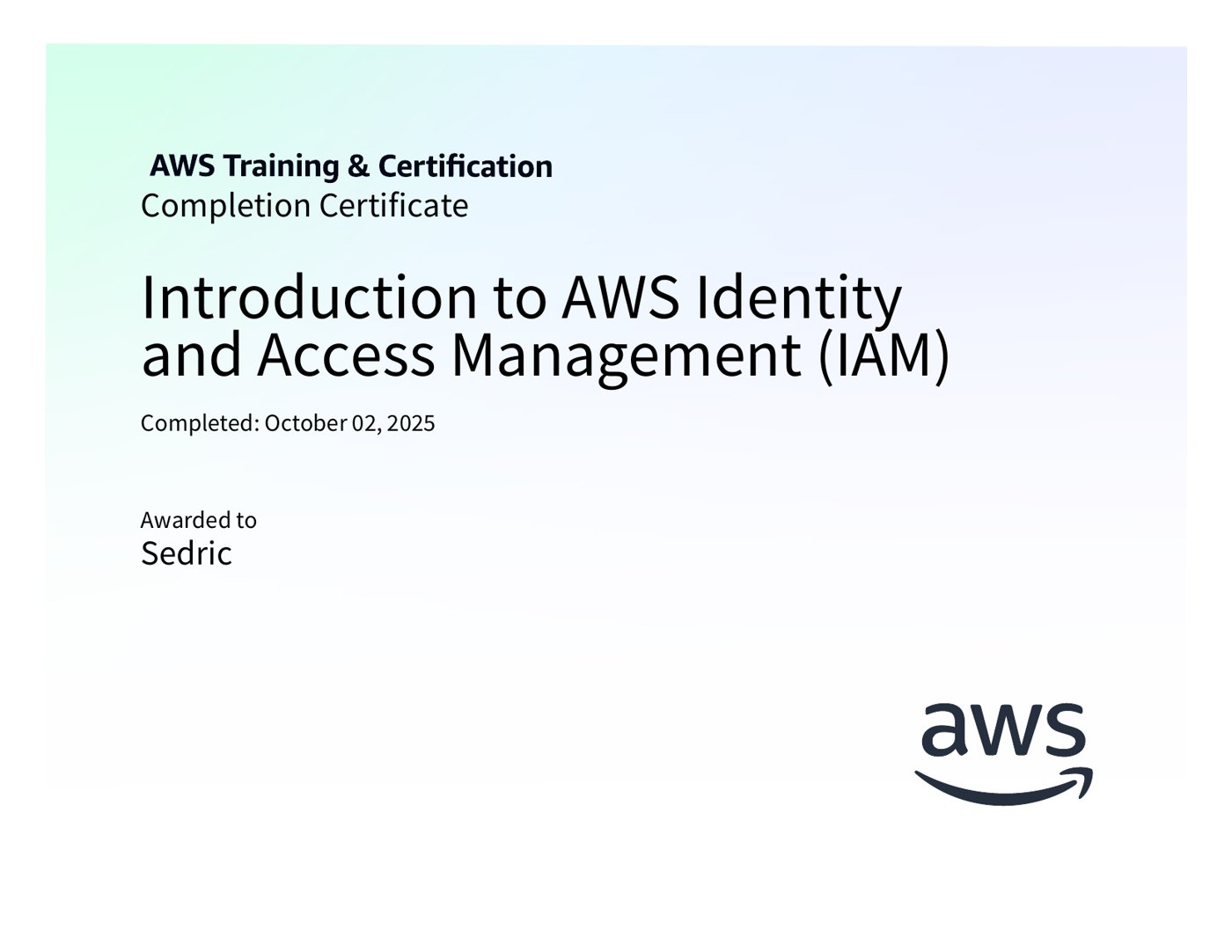 Introduction to AWS IAM certificate